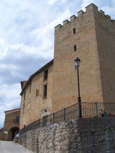 Medieval tower in Labraza, where time passes slowly